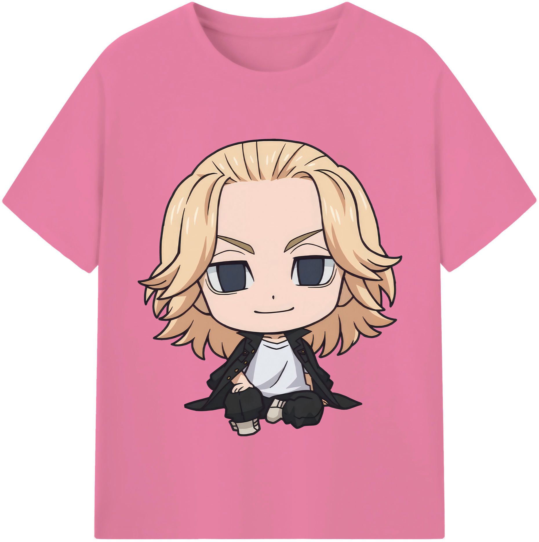 （画像用） 東京リベンジャーズ Tokyo Revengers 綿100％半袖Tシャツ（フロントプリント）